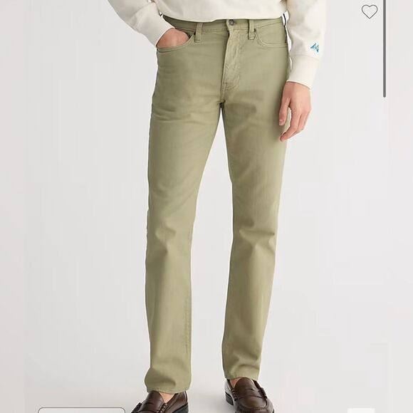 J.Crew 770™ Straight-fit garment-dyed five-pocket pant - Picture 1 of 5